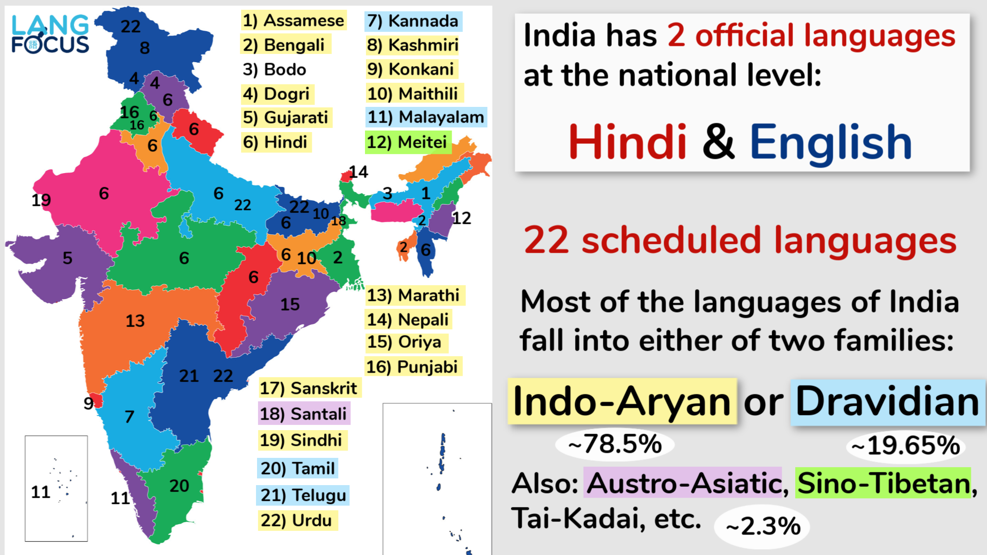 essay about languages in india