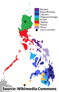 Map of Philippine Languages